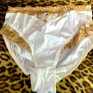 2xl cream and copper Goddess panties